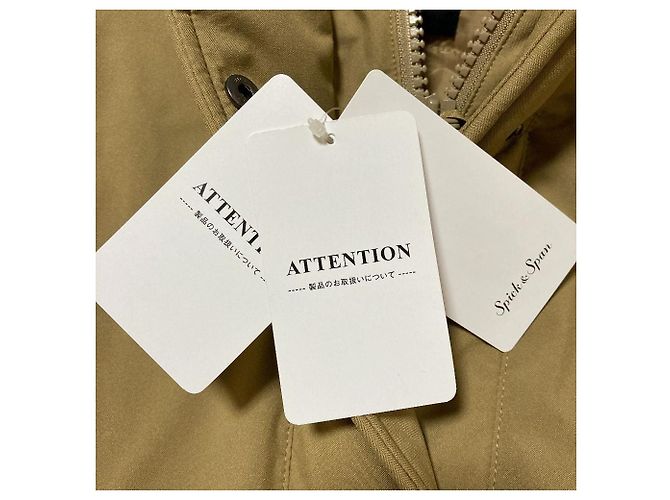 Autre Marque Manteau en duvet à capuche Spick and Span Beige - vue 5
