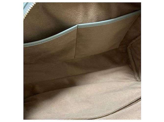 Autre Marque chiiiibag NEW Boston Leather Boston Bag Blau Hellblau - Ansicht 5