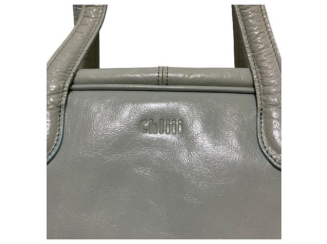 Autre Marque chiiiibag NEW Boston Leather Boston Bag Blau Hellblau - Ansicht 6