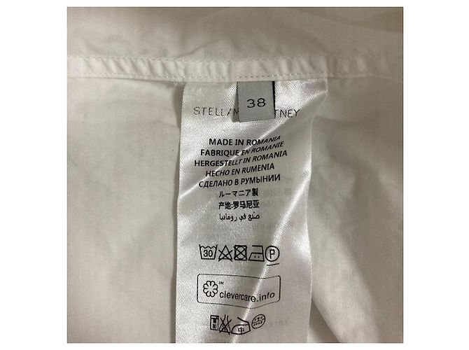 Stella Mc Cartney Camisa de manga larga Stella McCartney Blanco - vista 9