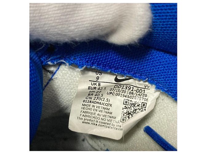 Autre Marque Sneakers Nike DUNK LOW RETRO Blu - vista 7