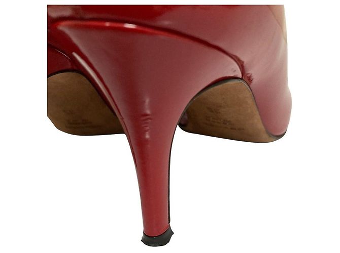 Autre Marque Pellico ANIMA ANELLI Pumps aus Lackleder Rot - Ansicht 13