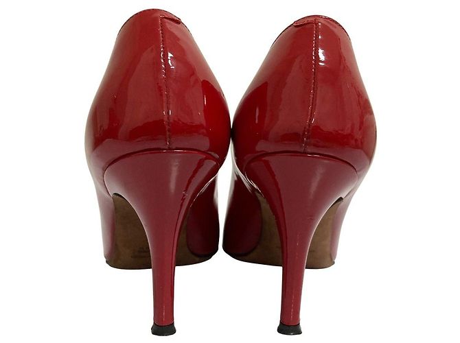 Autre Marque Pellico ANIMA ANELLI Pumps aus Lackleder Rot - Ansicht 3