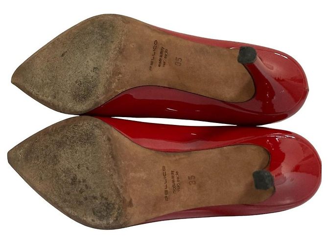 Autre Marque Pellico ANIMA ANELLI Pumps aus Lackleder Rot - Ansicht 6