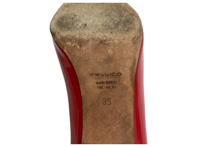 Autre Marque Pellico ANIMA ANELLI Pumps aus Lackleder Rot - Ansicht 7