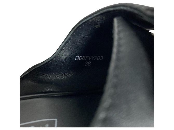 Autre Marque Sandali Maison Mihara Yasuhiro Double Buckle Nero - vista 6
