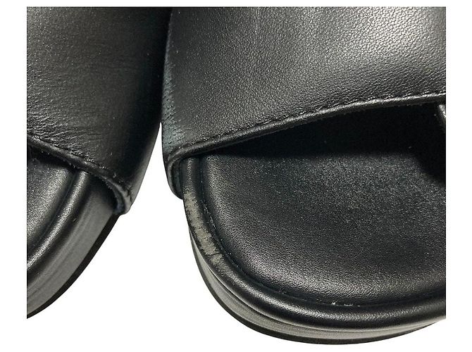Autre Marque Sandali Maison Mihara Yasuhiro Double Buckle Nero - vista 8