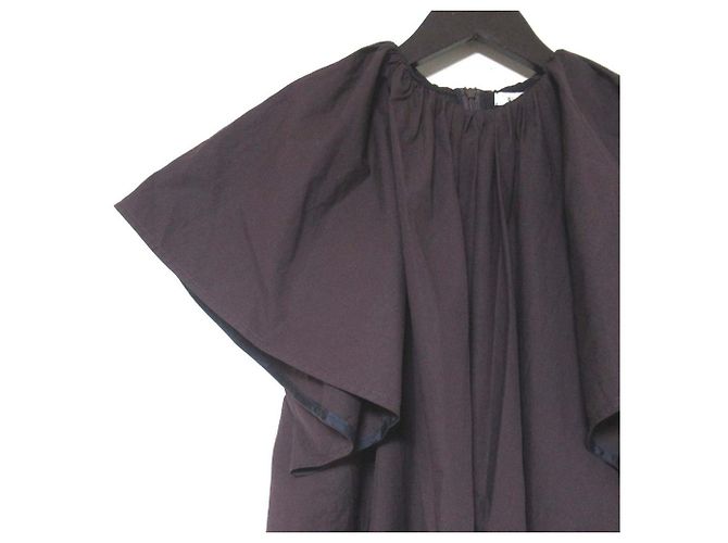 Autre Marque Abito in cotone Blamink Marrone - vista 3