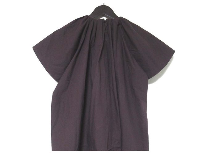 Autre Marque Abito in cotone Blamink Marrone - vista 4