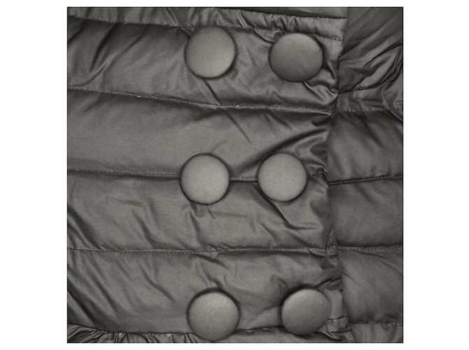 Abrigo de plumón Moncler JOHANNA Negro - vista 4