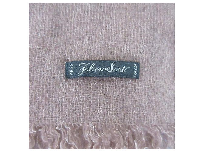 Autre Marque Stola in lana Big Check Faliero Sarti Rosa - vista 5