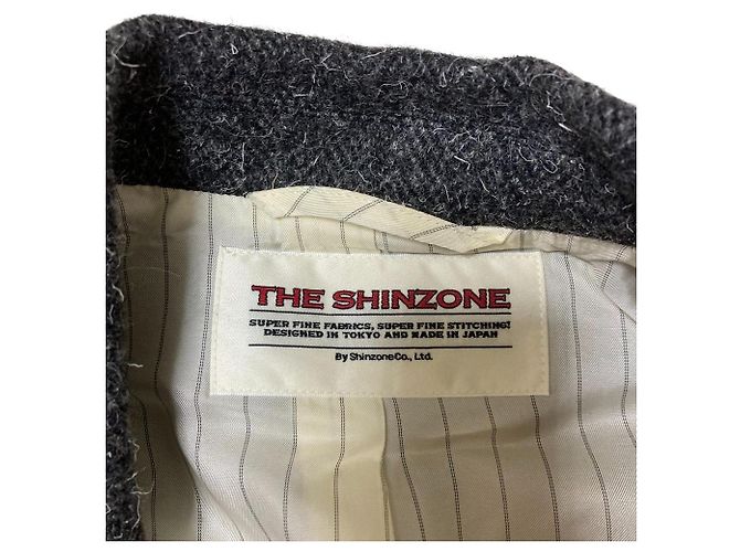 Autre Marque Abrigo de lana con espiga THE SHINZONE Castaño - vista 9