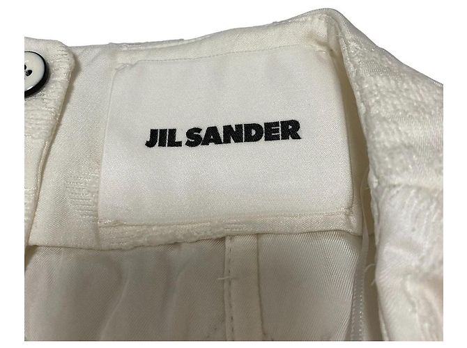 Falda acolchada de jacquard Jil Sander Blanco - vista 5