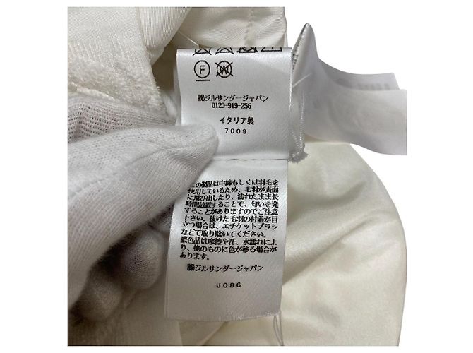 Falda acolchada de jacquard Jil Sander Blanco - vista 7