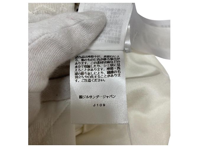 Falda acolchada de jacquard Jil Sander Blanco - vista 8