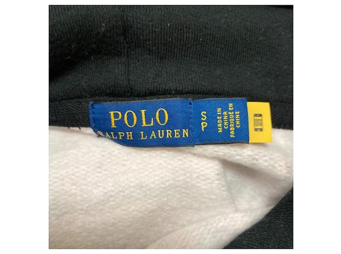 Polo Ralph Lauren Patchwork-Karo-Hoodie aus Baumwolle Rot Blau Gelb - Ansicht 6