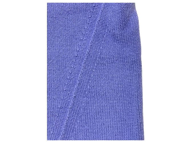 Autre Marque United Arrows Rollkragenpullover aus Wolle und Kaschmir Lila - Ansicht 7
