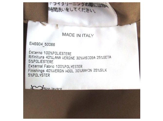Autre Marque Giacca imbottita vintage Gianfranco Ferre Beige - vista 11