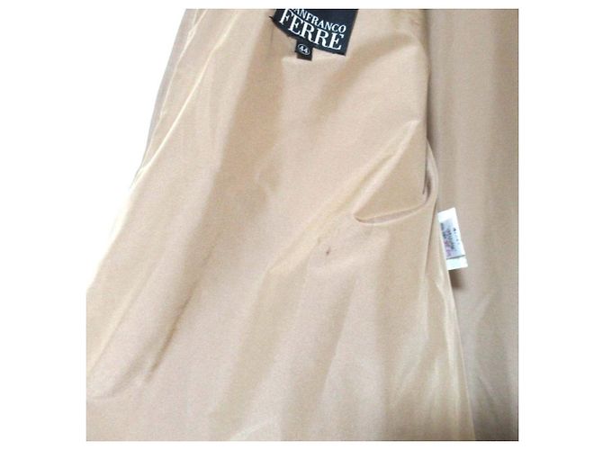 Autre Marque Giacca imbottita vintage Gianfranco Ferre Beige - vista 6