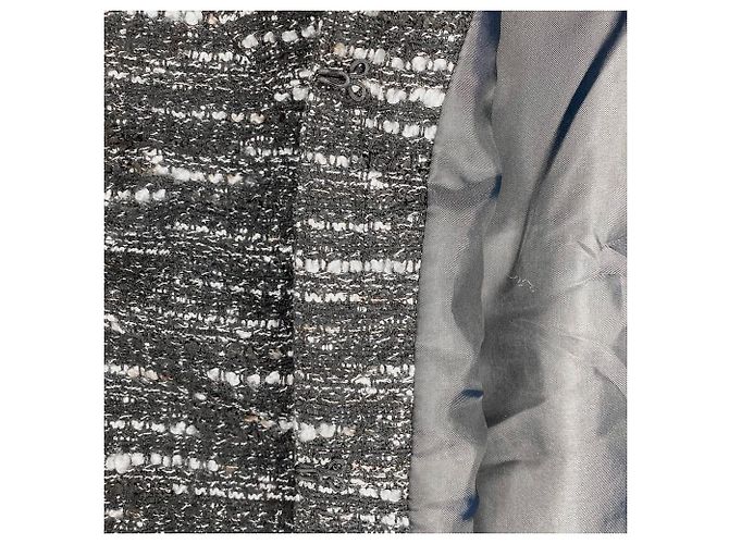 Autre Marque Conjunto de Traje de Tweed NATURAL BEAUTY Negro - vista 7