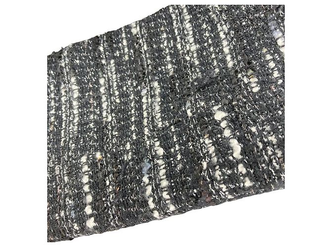 Autre Marque Conjunto de Traje de Tweed NATURAL BEAUTY Negro - vista 9