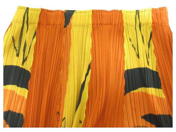 Issey Miyake PLEATS PLEASE Plisse-Rock mit Dessin-Print Mehrfarben - Ansicht 7
