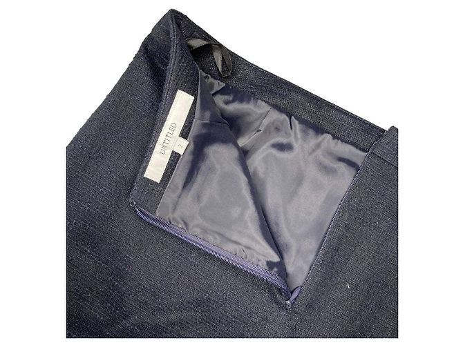 Autre Marque Completo in Tweed UNTITLED Blu Blu navy - vista 10