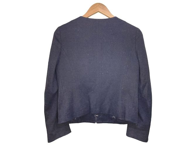 Autre Marque Completo in Tweed UNTITLED Blu Blu navy - vista 2