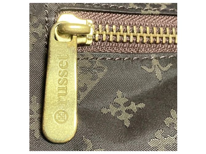 Autre Marque Borsa 2way Monogram Russet Marrone - vista 8