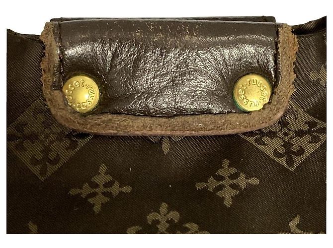 Autre Marque Borsa 2way Monogram Russet Marrone - vista 9