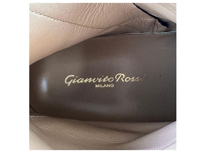 Autre Marque Gianvito Rossi MONTEY Lederstiefel Schwarz - Ansicht 9