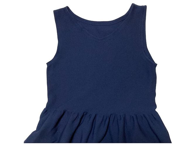 Autre Marque Top sem mangas em malha Liesse Azul - vista 3