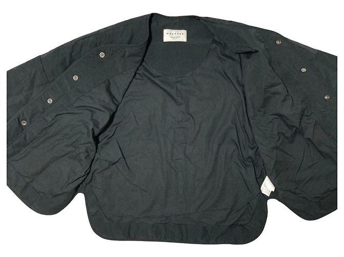 Autre Marque Chaqueta de ante sintético acolchada MACPHEE Negro - vista 3