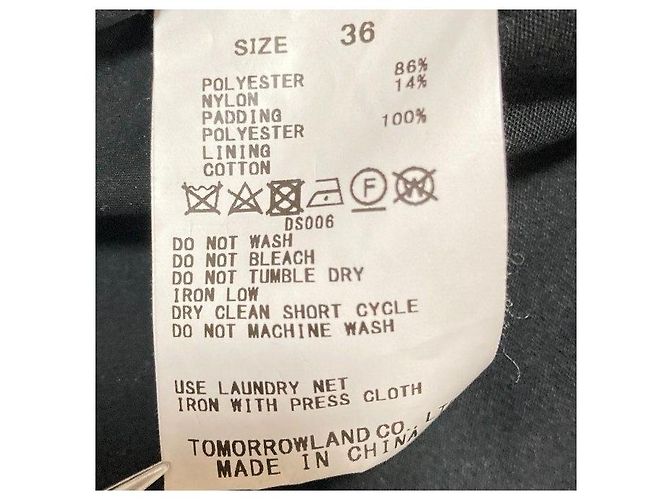 Autre Marque Chaqueta de ante sintético acolchada MACPHEE Negro - vista 6