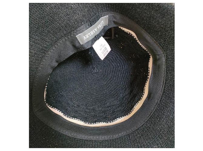 Autre Marque Laura Ashley Strick-Bucket-Hat Schwarz - Ansicht 6