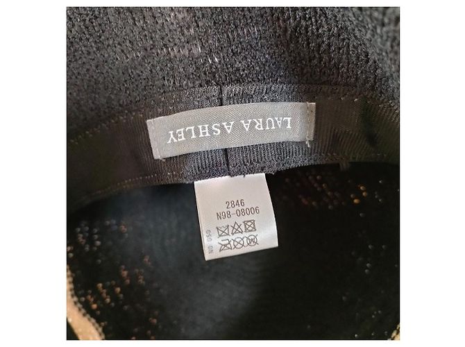 Autre Marque Laura Ashley Strick-Bucket-Hat Schwarz - Ansicht 8