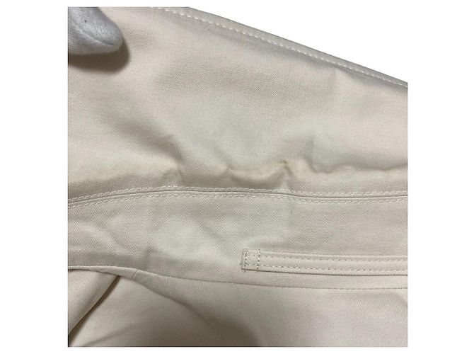 Autre Marque Trench oversize con cintura LOEFF Crudo - vista 12