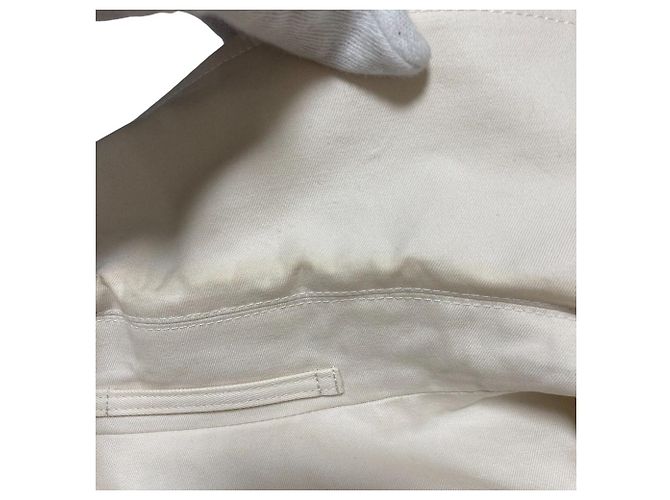 Autre Marque Trench oversize con cintura LOEFF Crudo - vista 13