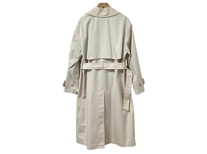 Autre Marque Trench oversize con cintura LOEFF Crudo - vista 2