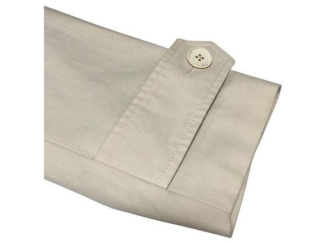Autre Marque Trench oversize con cintura LOEFF Crudo - vista 7