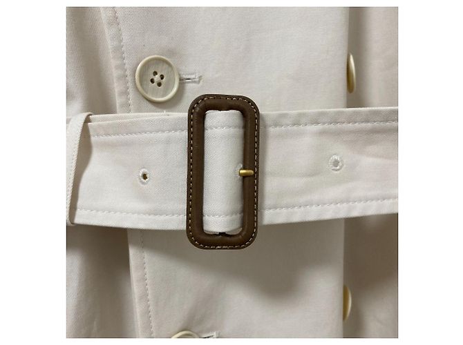 Autre Marque Trench oversize con cintura LOEFF Crudo - vista 8
