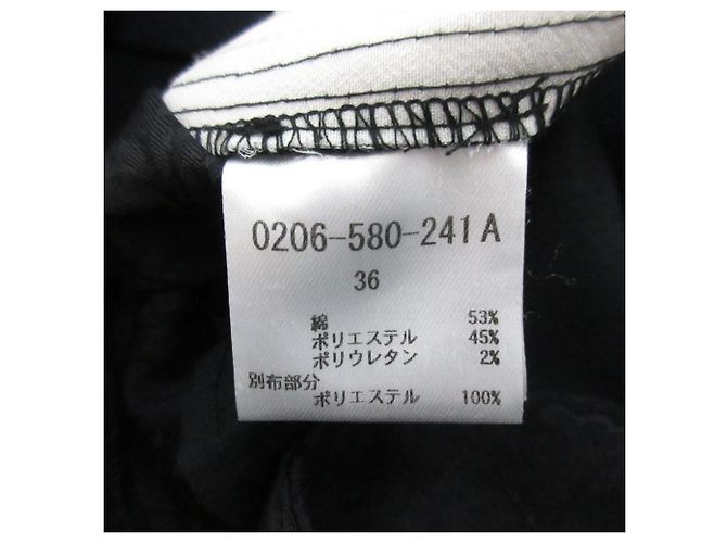 Autre Marque Double Standard Clothing Jacquard-Hose Schwarz - Ansicht 12