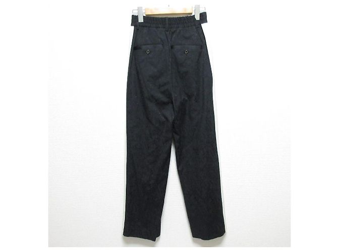Autre Marque Double Standard Clothing Jacquard-Hose Schwarz - Ansicht 2