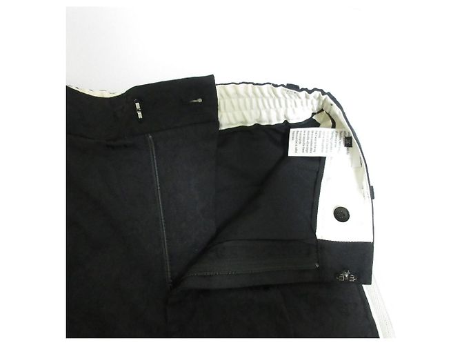 Autre Marque Double Standard Clothing Jacquard-Hose Schwarz - Ansicht 7