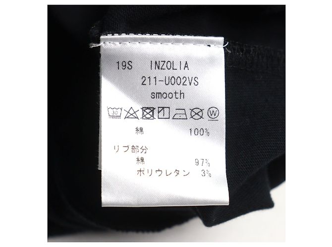 Autre Marque Camiseta de algodón ANTICIPO INZOLIA Negro - vista 8