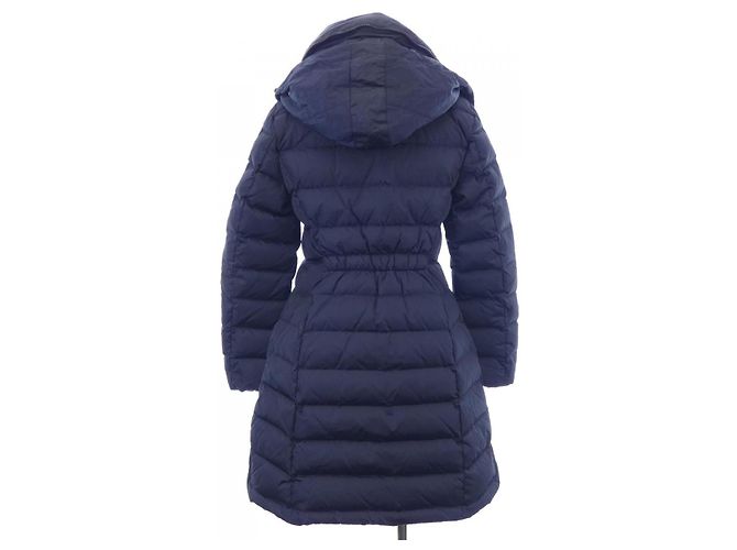 Casaco de Penas Moncler FLAMMETTE Azul Azul marinho - vista 2