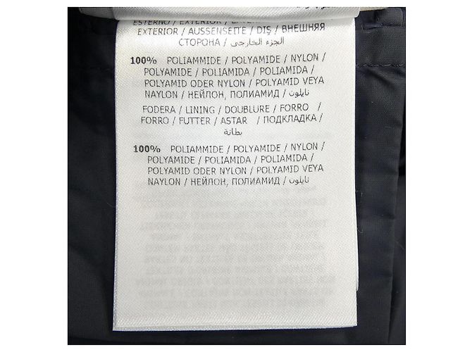 Casaco de Penas Moncler FLAMMETTE Azul Azul marinho - vista 3