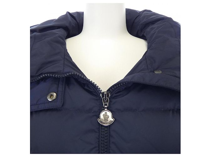 Casaco de Penas Moncler FLAMMETTE Azul Azul marinho - vista 6