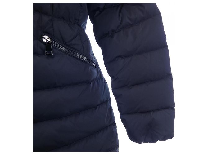Casaco de Penas Moncler FLAMMETTE Azul Azul marinho - vista 7