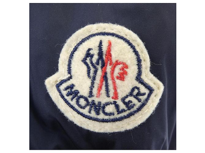 Casaco de Penas Moncler FLAMMETTE Azul Azul marinho - vista 8